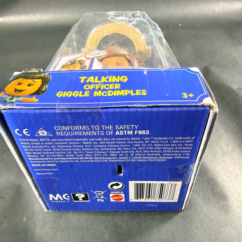 Disney Pixar Toy Story 4 Talking Officer Giggle McDimples Figure - Picture 2 of 4